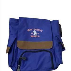 Walt Disney World Backpacks Mickey Mouse 1971 Bag 15” Travel Bag-Original